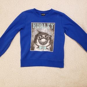 Boys Hurley shark sweatshirt